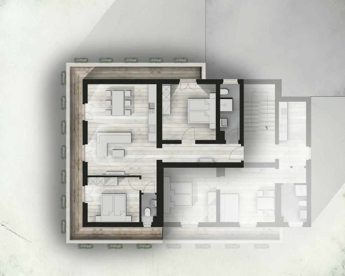Hillside Apartments Pircher フューゲン エクステリア 写真